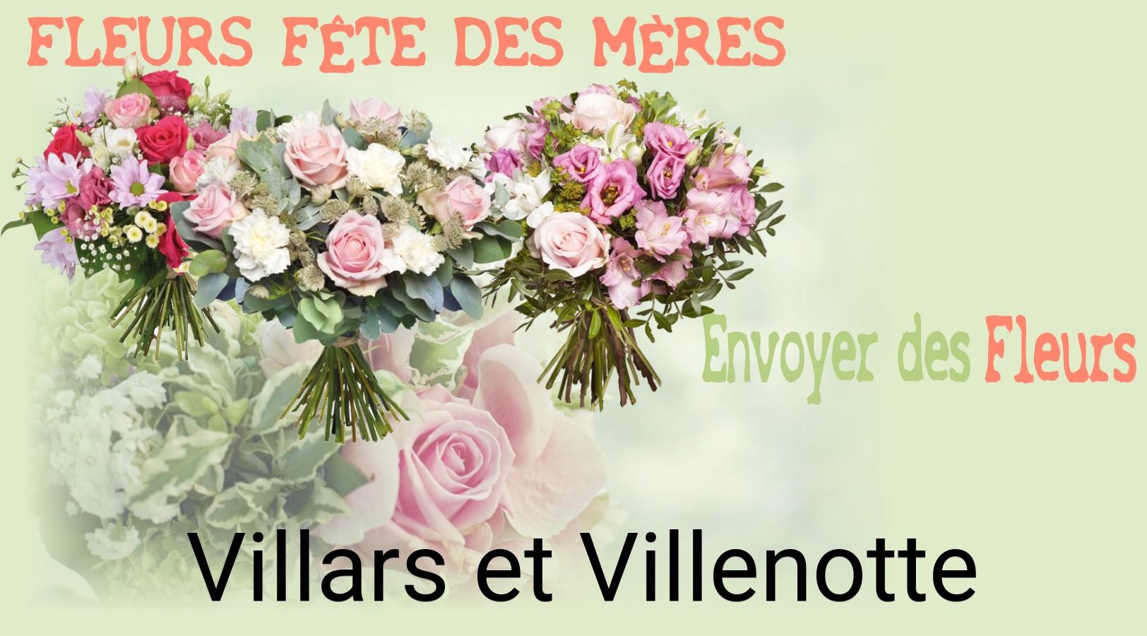 Bouquet de Fête des Mères livré à Villars-et-Villenotte